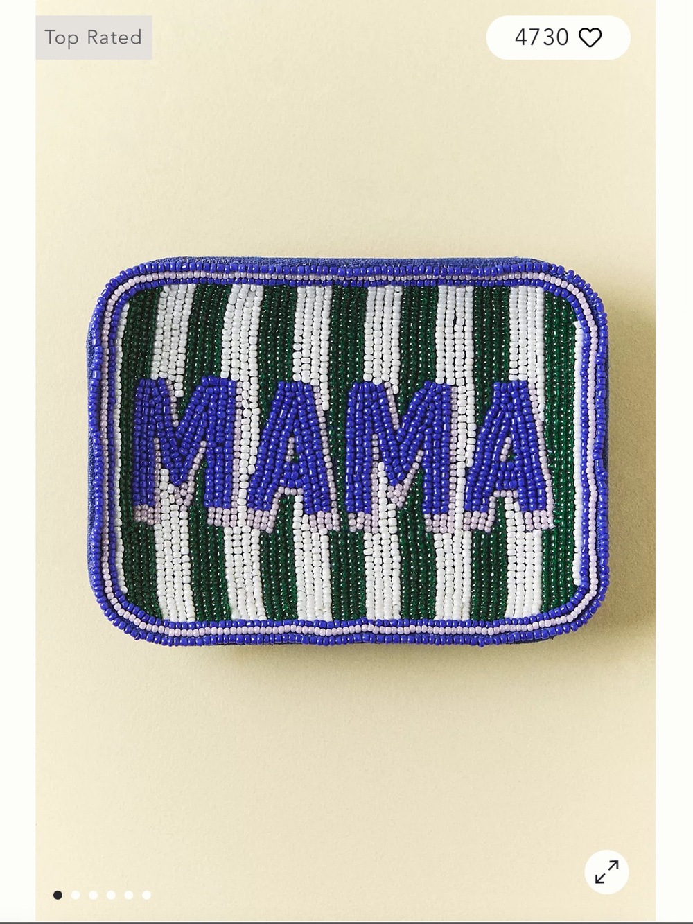 Anthropologie MAMA trinket dish
